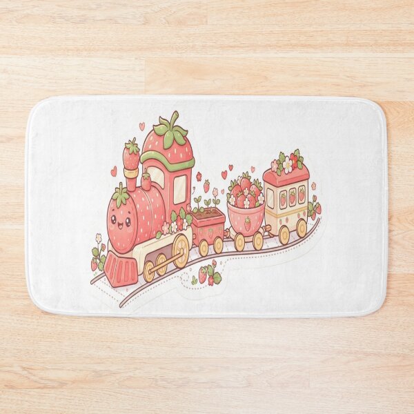 Item preview, Cute Strawberry Train Sticker ??? designed and sold by AdityaShop18.