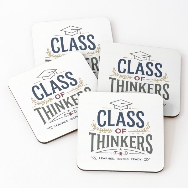 Item preview, Class of Thinkers | Premium Graduation Student Typography designed and sold by Amr Darwish Graphic designer.