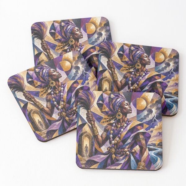 Item preview, Oya African Goddess of Wind & Storms designed and sold by GalleryKauffeld.