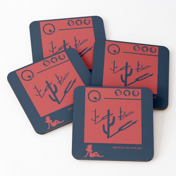 Item preview, QOTSA Cactus Red Desert Skyline designed and sold by JayciMenese.