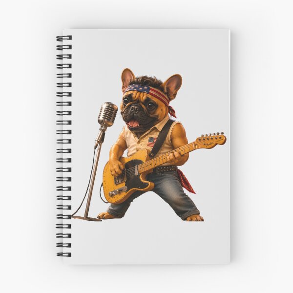 Item preview, French Bulldog ‘Bruce Springsteen’ designed and sold by SmARTNiki.