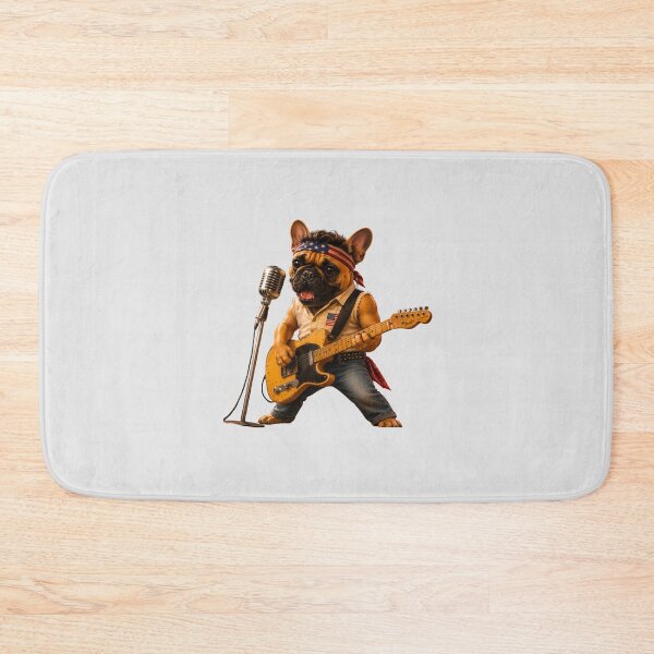 Item preview, French Bulldog ‘Bruce Springsteen’ designed and sold by SmARTNiki.