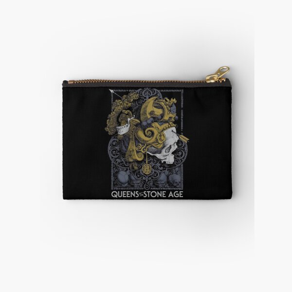 Item preview, QOTSA Gold Skull Crest Artwork designed and sold by JayciMenese.