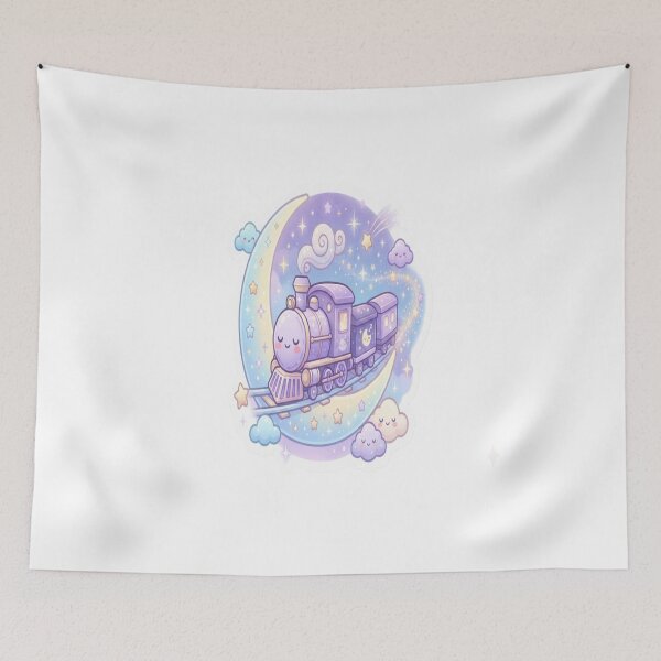Item preview, Magical Moonlight Train Sticker ??✨ designed and sold by AdityaShop18.