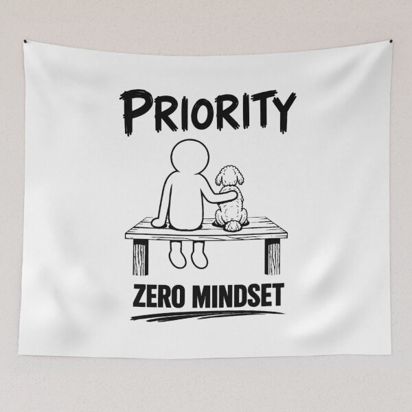 Item preview, Zero Mindset #016 – Priority | Dog Loyalty & Unbreakable Bond Design designed and sold by RestartFromZero.