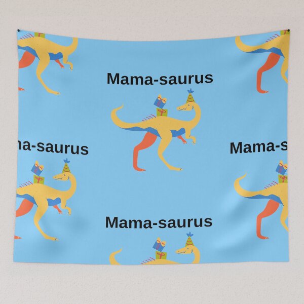 Item preview, Mamasaurus Birthday Party Cute Dinosaur Mom Gift Shirt designed and sold by MariaPCMaria.