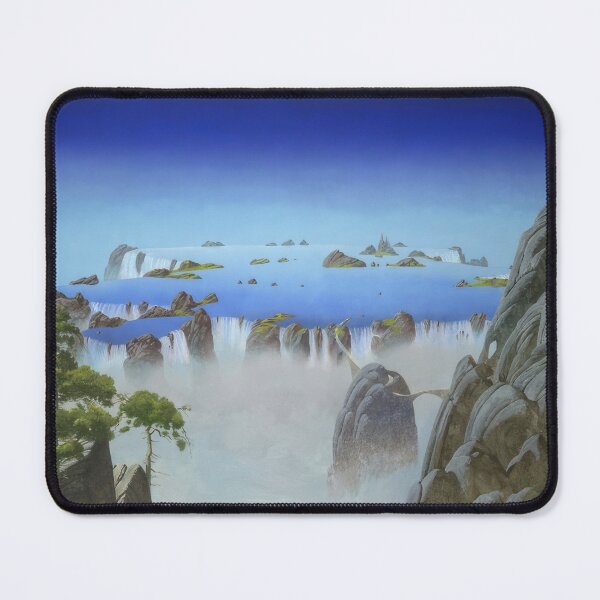 Item preview, New Upload - Roger Dean - Best Artist - Roger Dean Inspired Fantasy Landscape – Surreal Progressive Rock Art designed and sold by MirandaZArt.
