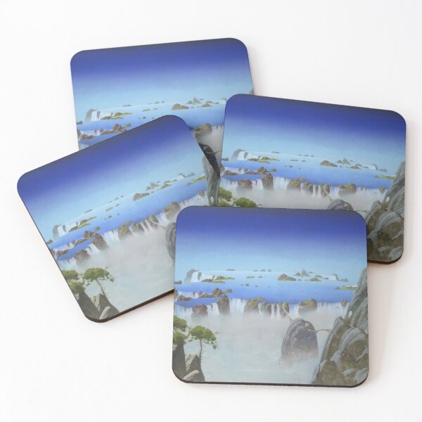 Item preview,   New Upload  - Roger Dean - Best Artist - Roger Dean Inspired Fantasy Landscape – Surreal Progressive Rock Art designed and sold by MirandaZArt.