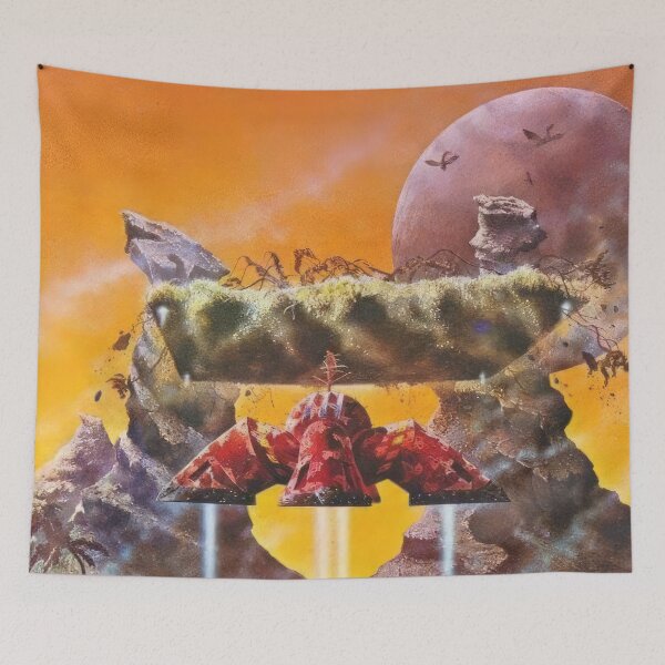 Item preview,   New Upload  - Roger Dean - Best Artist - Roger Dean Inspired Fantasy Landscape – Surreal Progressive Rock Art designed and sold by MirandaZArt.
