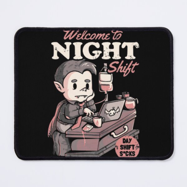 Item preview, Welcome To Night Shift Funny Office Dracula Gift designed and sold by Josiah1Romero.