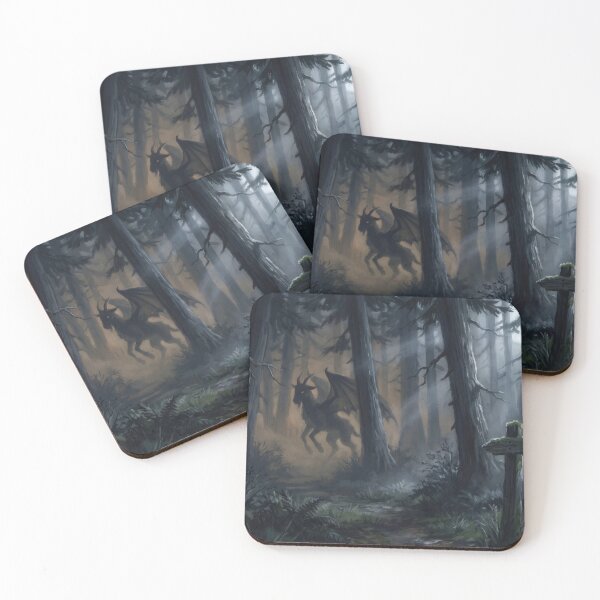 Item preview, Jersey Devil in the Pine Barrens designed and sold by RedPeaStudio.