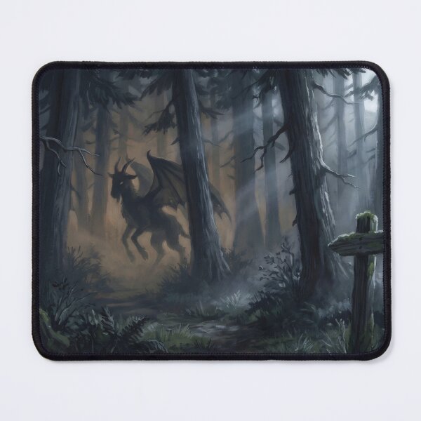 Item preview, Jersey Devil in the Pine Barrens designed and sold by RedPeaStudio.