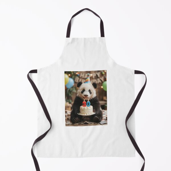 Item preview, Panda 30th birthday cute adorable cake party baby kawaii designed and sold by CheeseBlueprint.