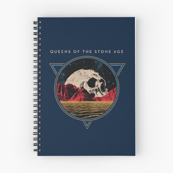Item preview, QOTSA Triangle Skull Desert Landscape designed and sold by JayciMenese.