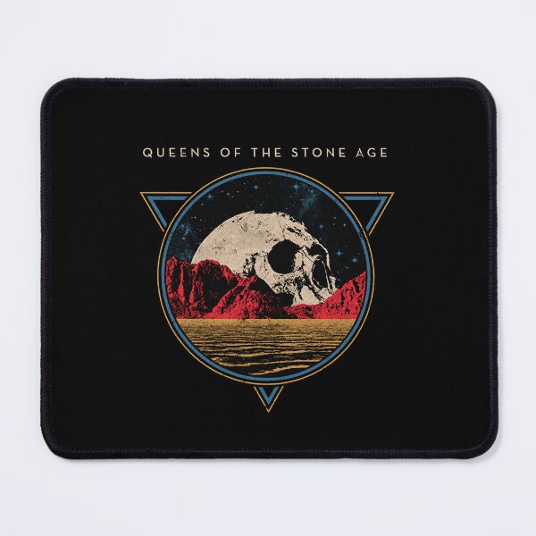Item preview, QOTSA Triangle Skull Desert Landscape designed and sold by JayciMenese.