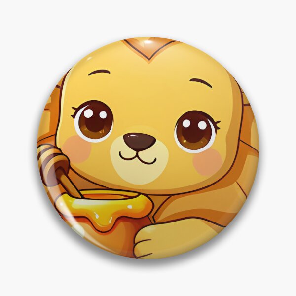 Item preview, Lion Cub with Honey Pot designed and sold by pumsquare.