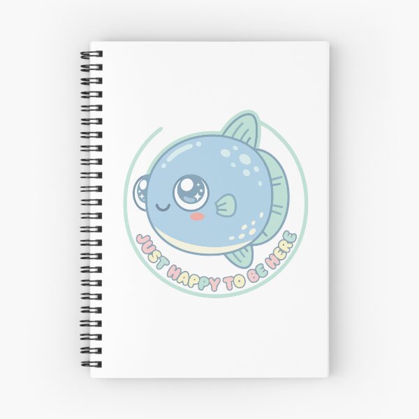 Item preview, Just Happy To Be Here Kawaii Ocean Sunfish designed and sold by Arc2020.
