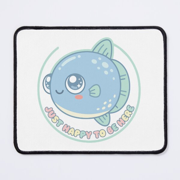 Item preview, Just Happy To Be Here Kawaii Ocean Sunfish designed and sold by Arc2020.