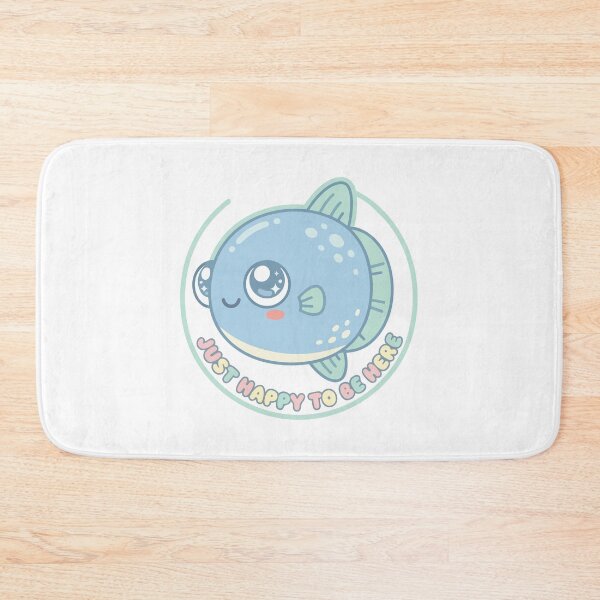 Item preview, Just Happy To Be Here Kawaii Ocean Sunfish designed and sold by Arc2020.
