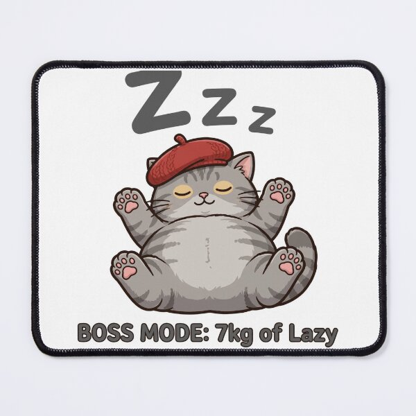 Item preview, BOSS MODE: 7kg of Lazy Zen - Junior Chonky Cat designed and sold by MAISON SYLVIE.