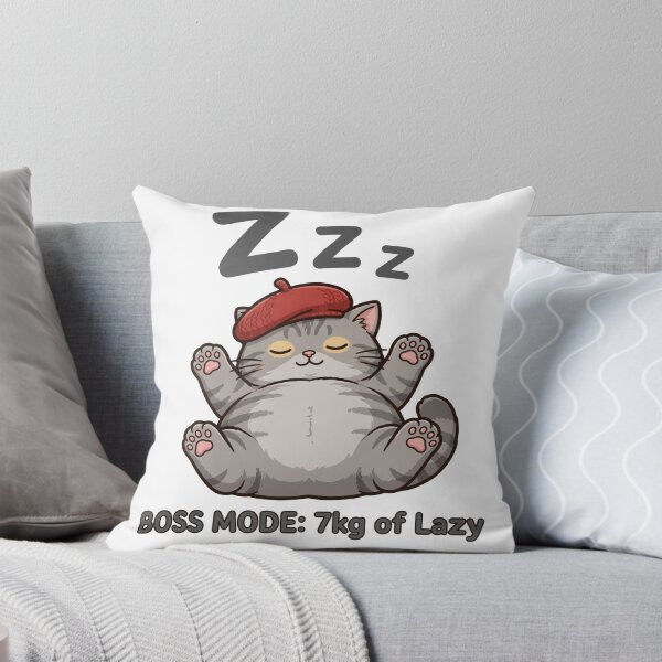 Item preview, BOSS MODE: 7kg of Lazy Zen - Junior Chonky Cat designed and sold by MAISON SYLVIE.
