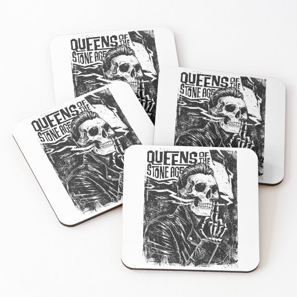 Item preview, Queens Of The Stone Age Dark Skeleton designed and sold by JayciMenese.