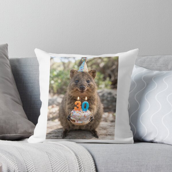 Item preview, Quokka 30th birthday cute adorable cake party baby kawaii designed and sold by CheeseBlueprint.