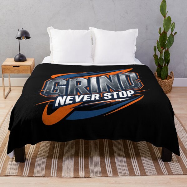 Item preview, Grind Never Stop Fitness Motivation designed and sold by Mr Lee.