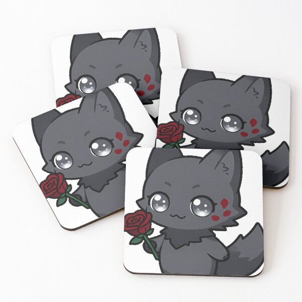 Item preview, Werewolf with Blood Rose designed and sold by IllumeInk.