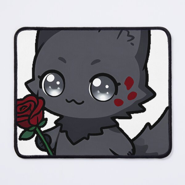 Item preview, Werewolf with Blood Rose designed and sold by IllumeInk.