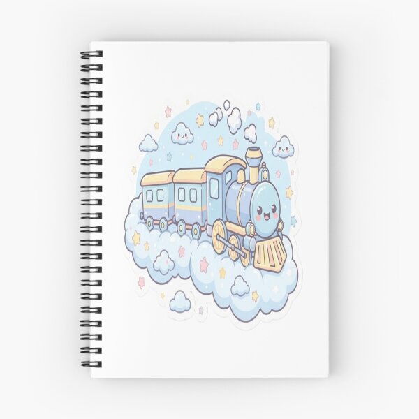 Item preview, Cute Cloud Train Adventure Sticker ☁️?✨ designed and sold by AdityaShop18.