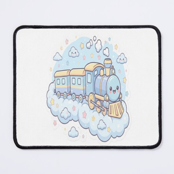 Item preview, Cute Cloud Train Adventure Sticker ☁️?✨ designed and sold by AdityaShop18.