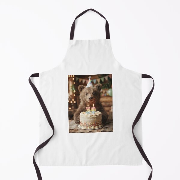 Item preview, Bear 30th birthday cute adorable cake party baby kawaii designed and sold by CheeseBlueprint.