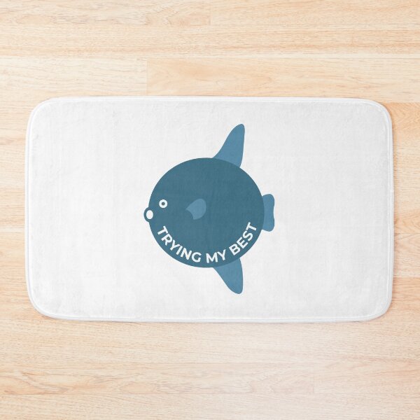 Item preview, Trying My Best Minimalist Ocean Sunfish designed and sold by Arc2020.