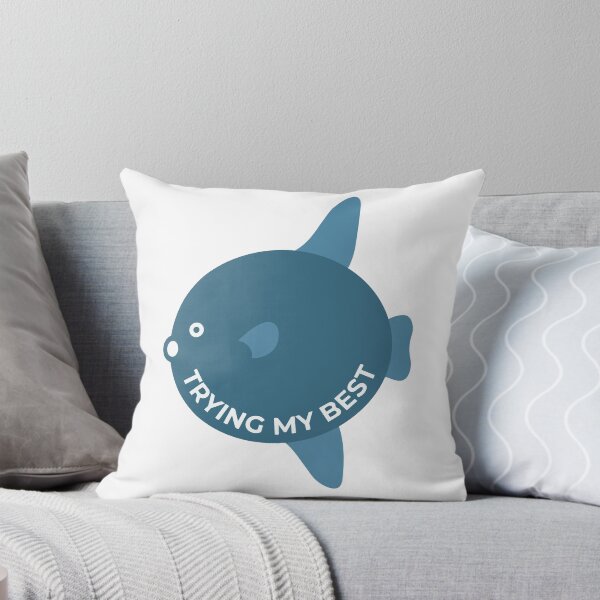Item preview, Trying My Best Minimalist Ocean Sunfish designed and sold by Arc2020.