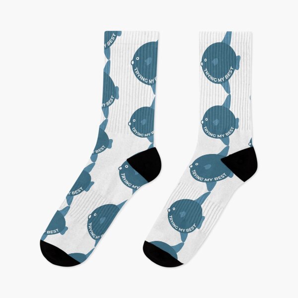 Item preview, Trying My Best Minimalist Ocean Sunfish designed and sold by Arc2020.