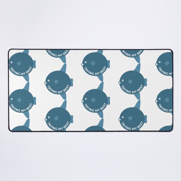 Item preview, Trying My Best Minimalist Ocean Sunfish designed and sold by Arc2020.