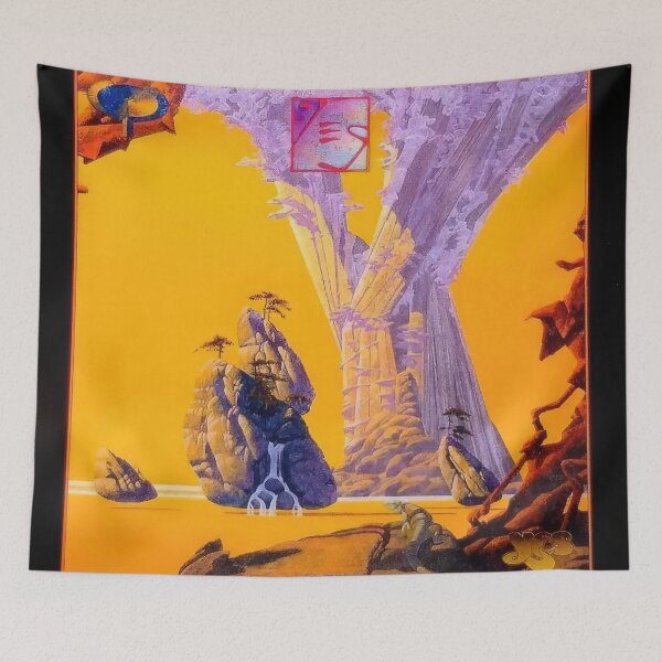 Item preview,   New Upload  - Roger Dean - Best Artist - Roger Dean Inspired Fantasy Landscape – Surreal Progressive Rock Art designed and sold by MirandaZArt.