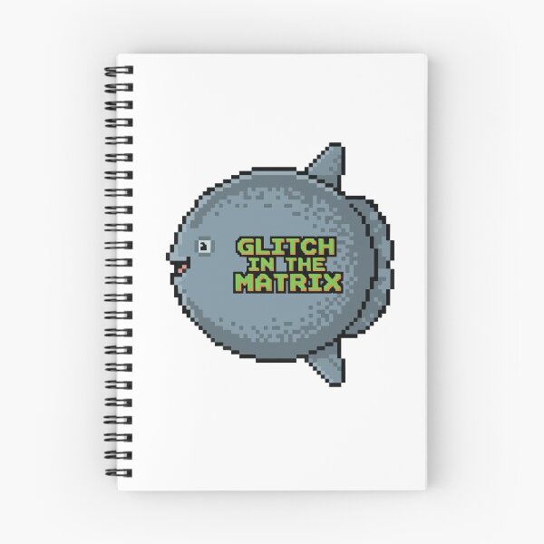 Item preview, Glitch In The Matrix Pixel Art Mola Mola Gamer designed and sold by Arc2020.