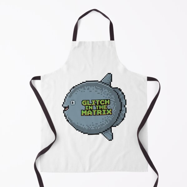 Item preview, Glitch In The Matrix Pixel Art Mola Mola Gamer designed and sold by Arc2020.