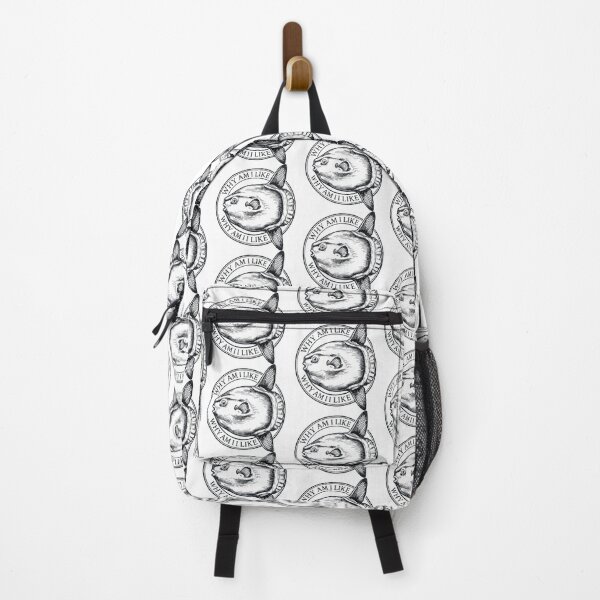 Item preview, Why Am I Like This Vintage Ocean Sunfish Art designed and sold by Arc2020.