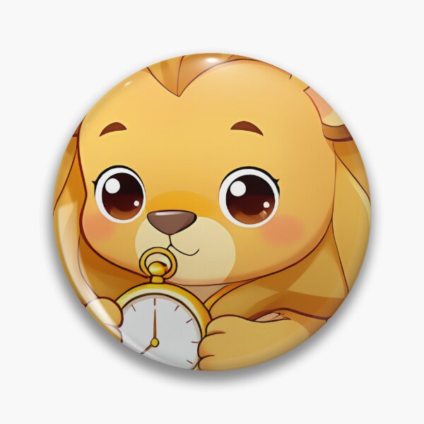Item preview, Lion Cub with Pocket Watch designed and sold by pumsquare.