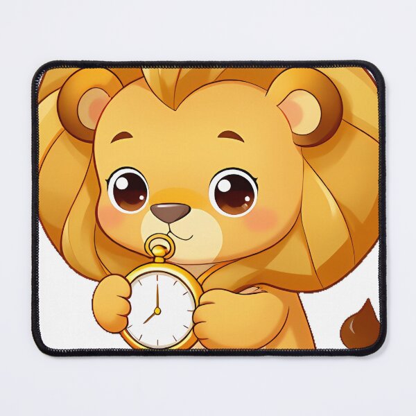 Item preview, Lion Cub with Pocket Watch designed and sold by pumsquare.