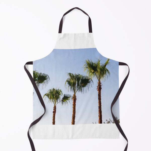 Item preview, Tall Palm Trees Against Clear Blue Sky Creating Tropical Coastal Ambiance And Summer Vibes designed and sold by Nmallia.