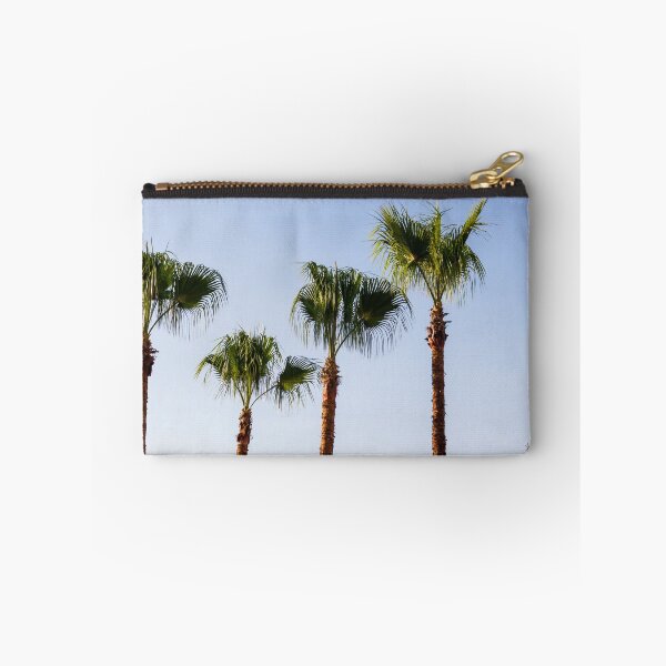 Item preview, Tall Palm Trees Against Clear Blue Sky Creating Tropical Coastal Ambiance And Summer Vibes designed and sold by Nmallia.