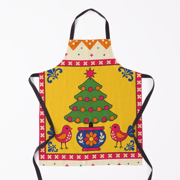 Item preview, Mexican Folk Christmas Tree — Talavera Tile Arbol Papel Picado designed and sold by Planthem.