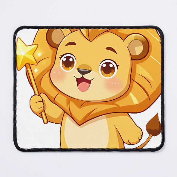 Item preview, Lion Cub with Star Wand designed and sold by pumsquare.