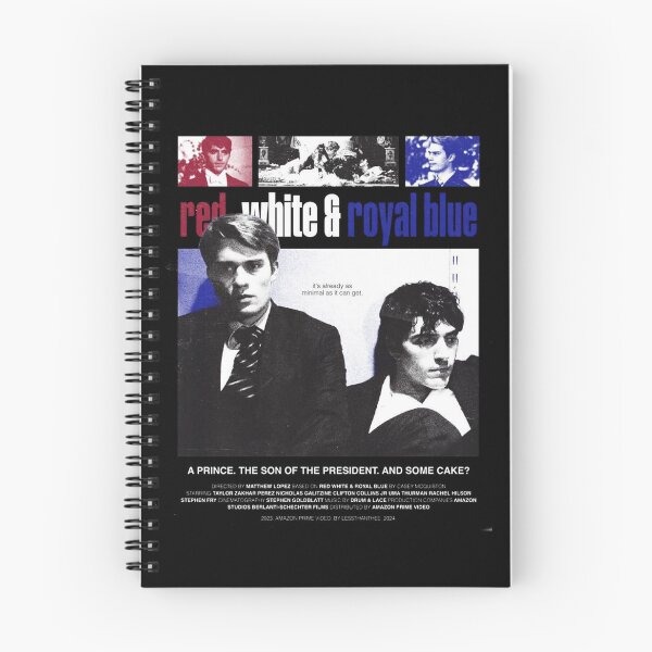 Item preview, Red White and Royal Blue Aesthetic Poster Art designed and sold by luhan1204shop.