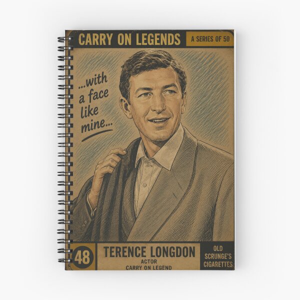 Item preview, Terence Longdon - Carry On Trading Cards designed and sold by halibutgoatramb.