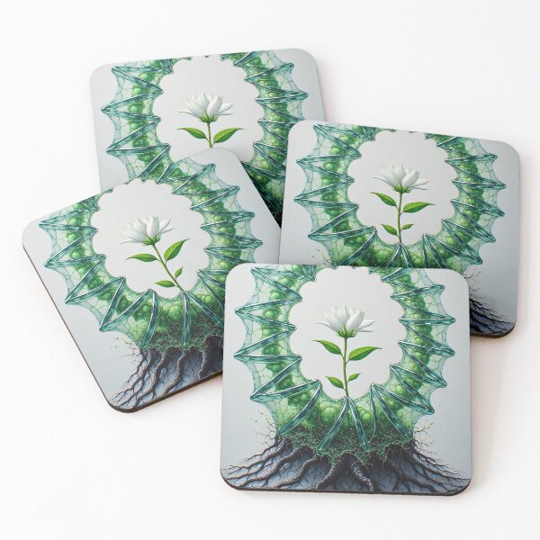 Item preview, A delicate seedling awakens in a digital marvel designed and sold by Mianku | Für das Leben.